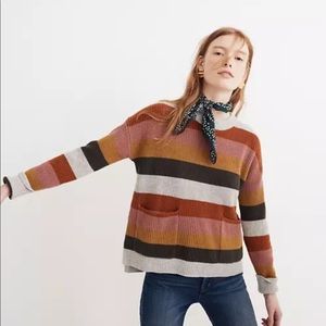 Madewell patch pocket pullover sweater XXL
